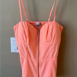 Guess Coral Sleeveless top with Zipper